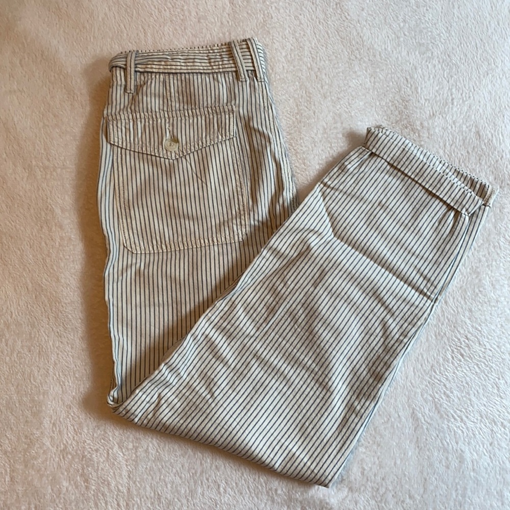 Cloth Pinstripe Pants